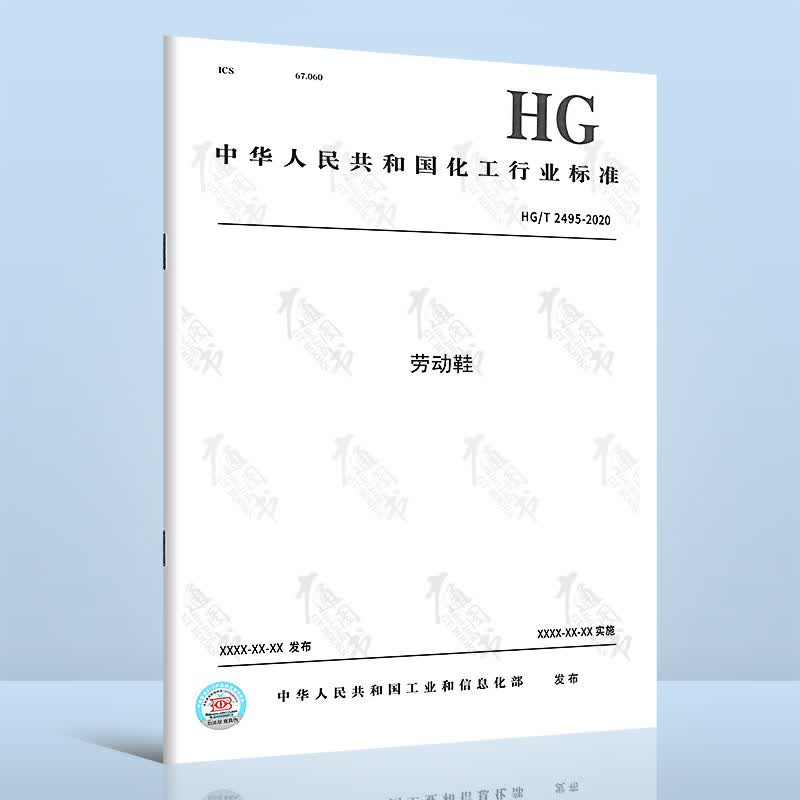 HG/T 2495-2020劳动鞋