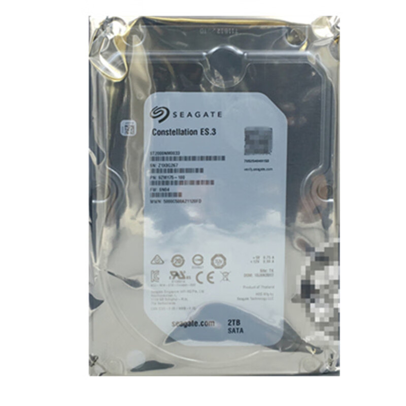 拆机二手希捷（SEAGATE）3.5英寸服务器机械硬盘 服务器配件 加密硬盘家用台式机不可用 SAS接口1TB ST1000NM0023 8成新