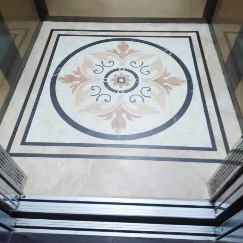 hkfz电梯电梯轿厢地板pvc耐磨仿大理石电梯地垫垫子防滑防水塑胶定制l