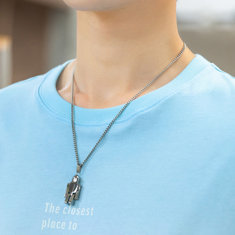 TEEK渐变长袖t恤男装春秋款上衣服 秋冬季男士秋装体恤休闲印花打底衫 JAC5B蓝白色 M