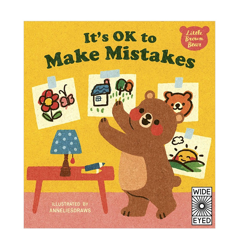 是没问题的it"s ok to make mistakes 3-6岁儿童品格启蒙绘本英文版