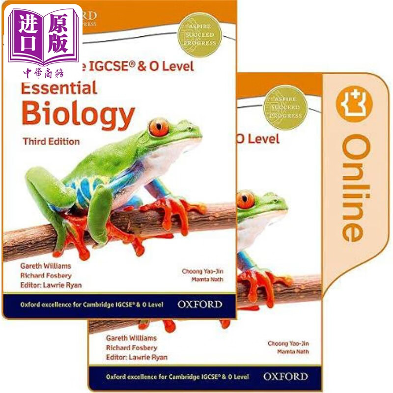 NEW Cambridge IGCSE&O Level Essential Biology 剑桥IGCSE&O级基础生物学