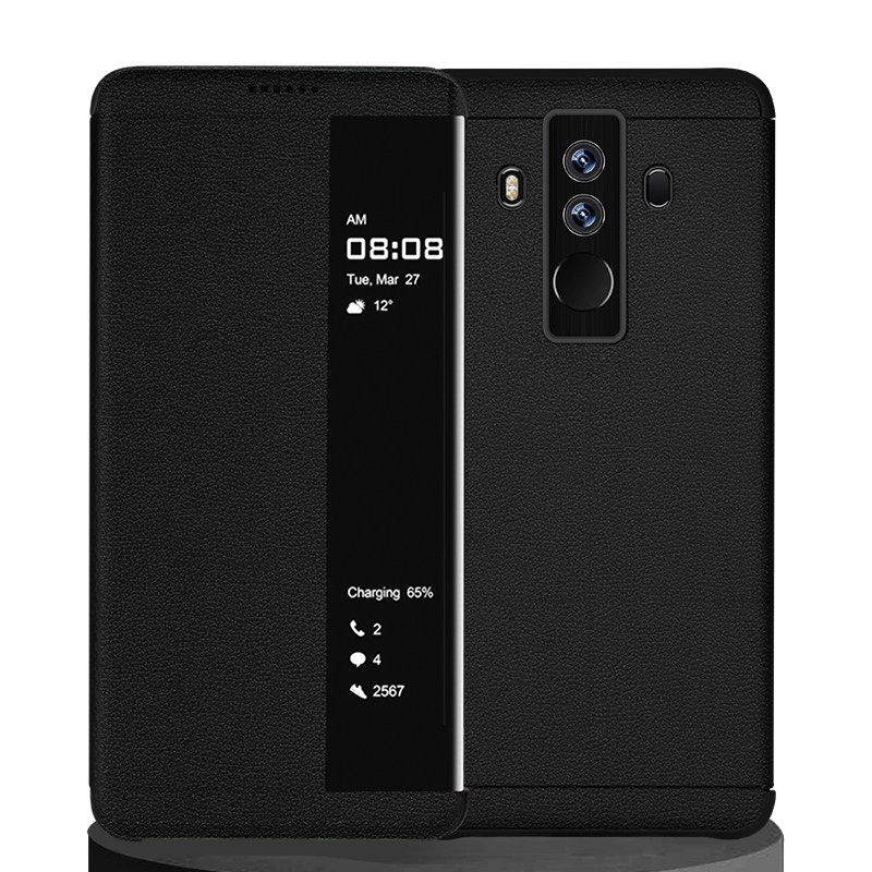 超甲 华为maters保时捷手机壳mate20rs限量版真皮保护套neo-al00智能