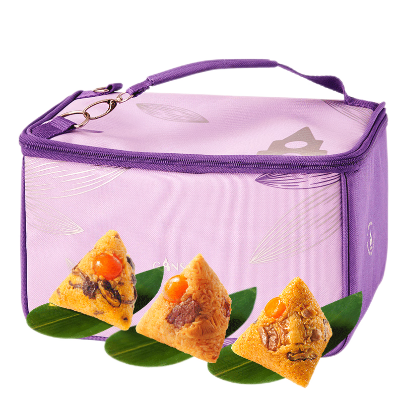 元祖 粽子 粽子礼盒 棕子端午节礼品端午礼盒装 龙粽三宝(9粽) 243.