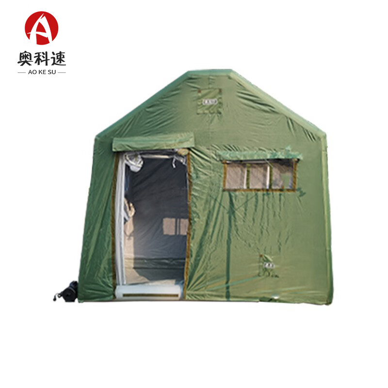 奥科速 列装型淋浴箱组(6人)  野外训练可移动便携式军绿色箱组 800*