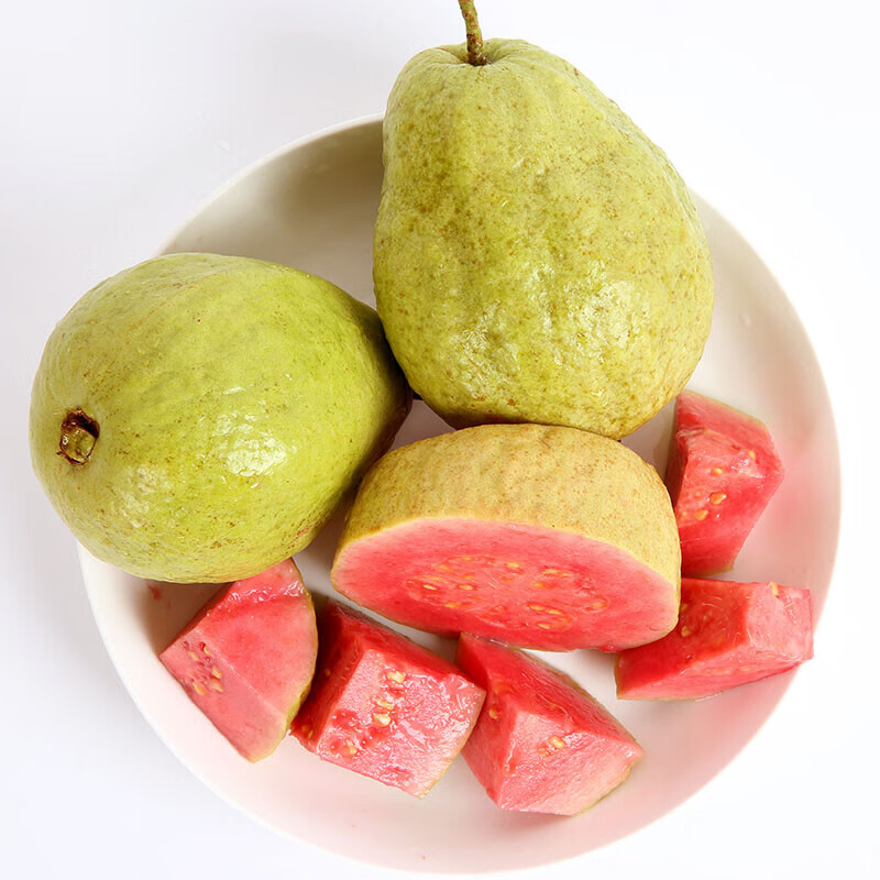 曾果佬芭乐番石榴新鲜水果生鲜健康轻食土巴乐软糯甜 硬红心芭乐5斤装