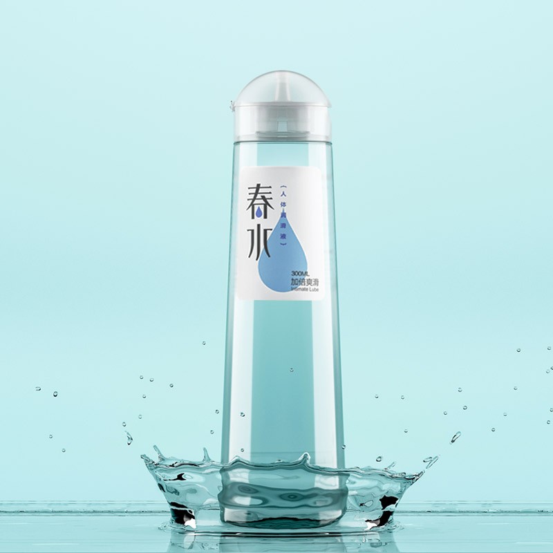 春水 润滑液免洗润滑油水溶性人体润滑剂男用女用情趣润滑夫妻房事男性女性成人情趣用品倍滑 芦荟快感玻尿酸300ml(升级款)
