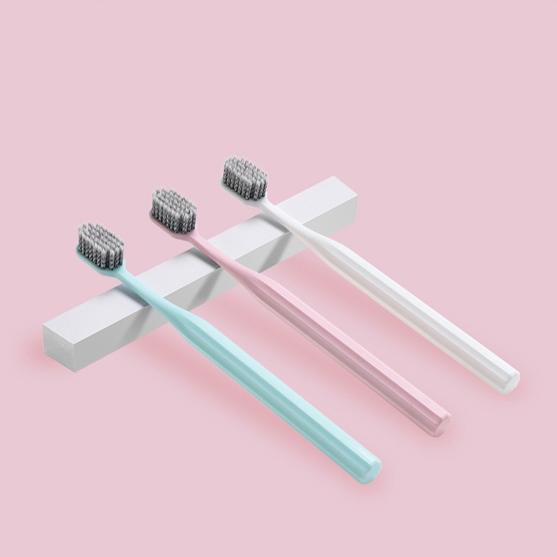 sagepolesagepole备长炭双螺旋深层清洁护龈牙刷 少女粉 1支