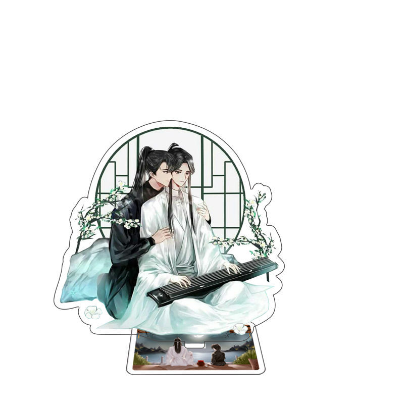 二哈和他的白猫师尊 立牌  海棠微雨共归途墨燃楚晚宁双面亚克力挂件