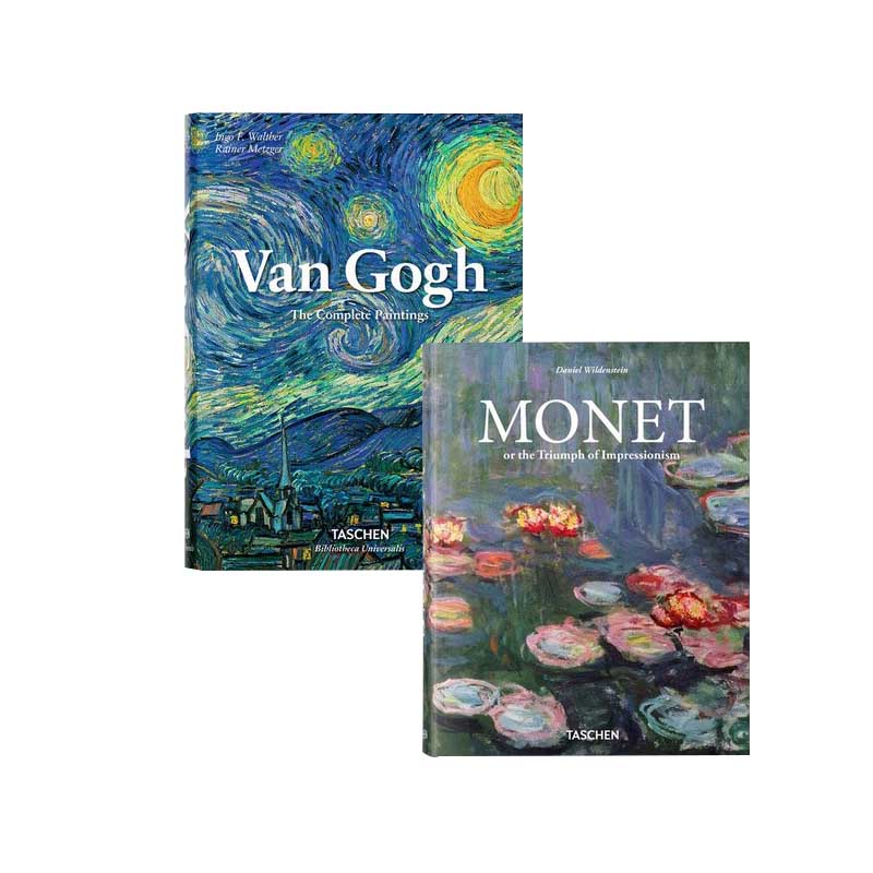 现货 TASCHEN原版 Monet莫奈 Van Gogh梵高 油画艺术作品集 英文大师画册画集