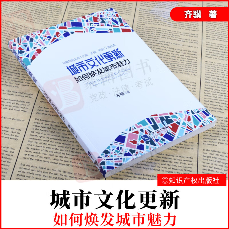2021书 城市文化更新 如何焕发城市魅力 齐骥 知识产权出版社 探究城市文化动力 洞悉城