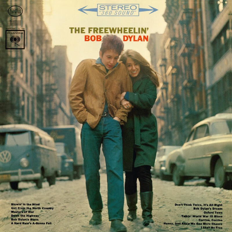嘿哟 音乐 鲍勃迪伦 《The-Freewheelin’-Bob-Dylan》LP 黑胶唱片