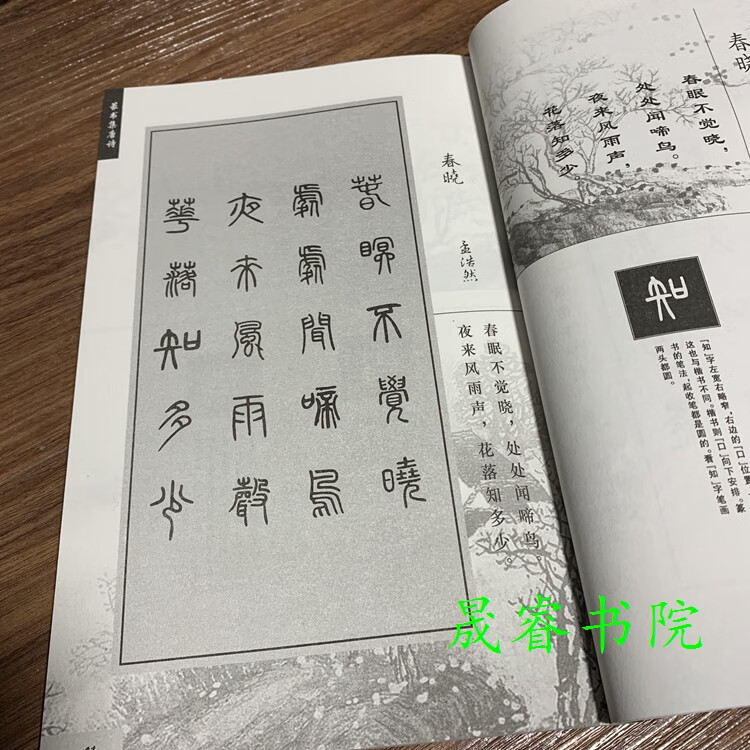 篆书集字唐诗篆书小篆毛笔临摹作品初成人邓石如