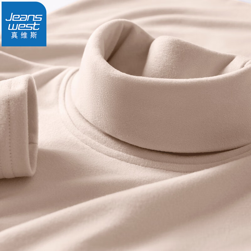 ��ά˹��Jeanswest��2025�ﶬ��ɫ������������ڴ����ů�����ڴ���������˫���� ��ɫ��� L (�Ƽ�110��-130��) 27.6Ԫ