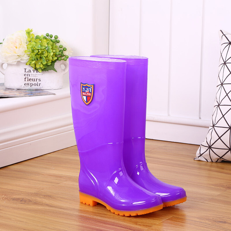 芈虹缘高筒雨鞋防水鞋水桶雨靴胶鞋长筒套鞋水靴女成人时尚洗车防滑