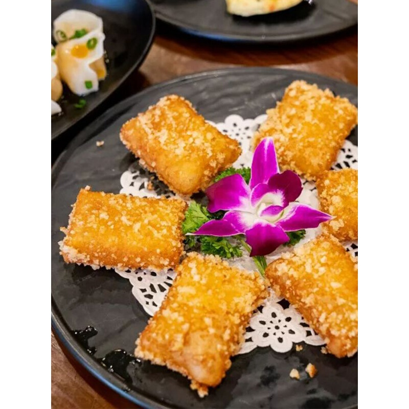 脆皮米糕年糕糍粑糯米糕油炸小吃酒店手工半成品点心