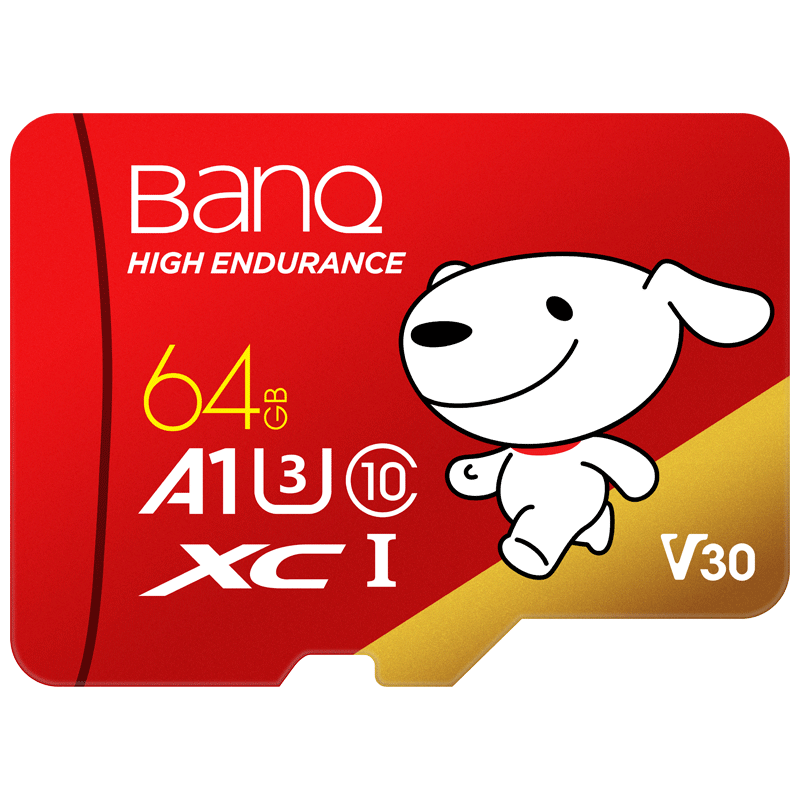 banq&JOY 64GB TFMicroSD洢U3 C10 A1 V30 4K ٿг¼&ͷֻڴ濨