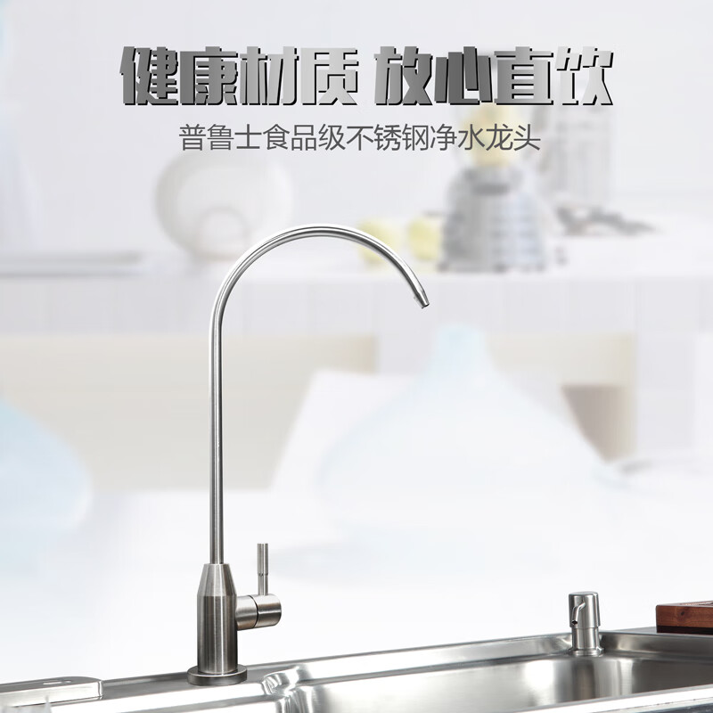 prussia直饮水龙头纯净水器细水嘴2分4分单冷厨房家用不锈钢净水器