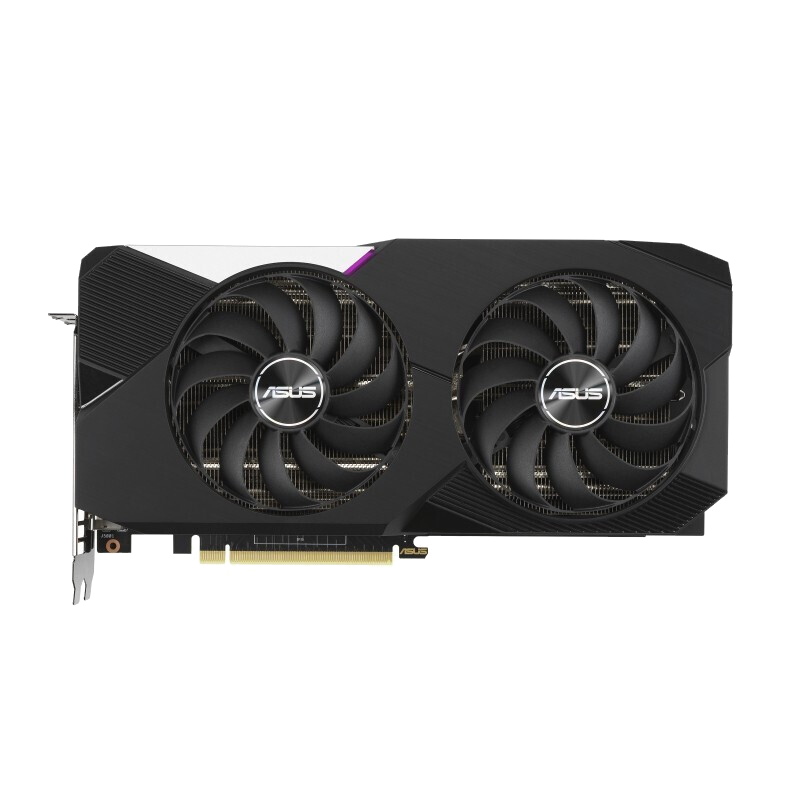 asus  rx6600/rx6500xt/6800xt  台式电脑主机电竞游戏独立显卡