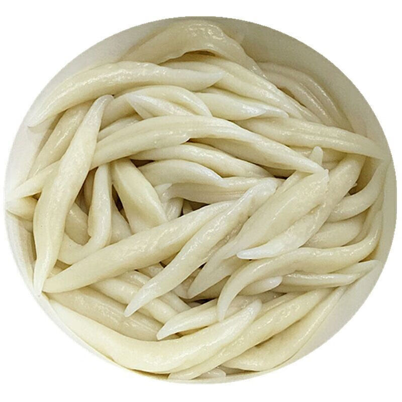 手工面食面疙瘩新鲜面鱼方便速食早餐面条炒面火锅小吃 半斤装(250g))