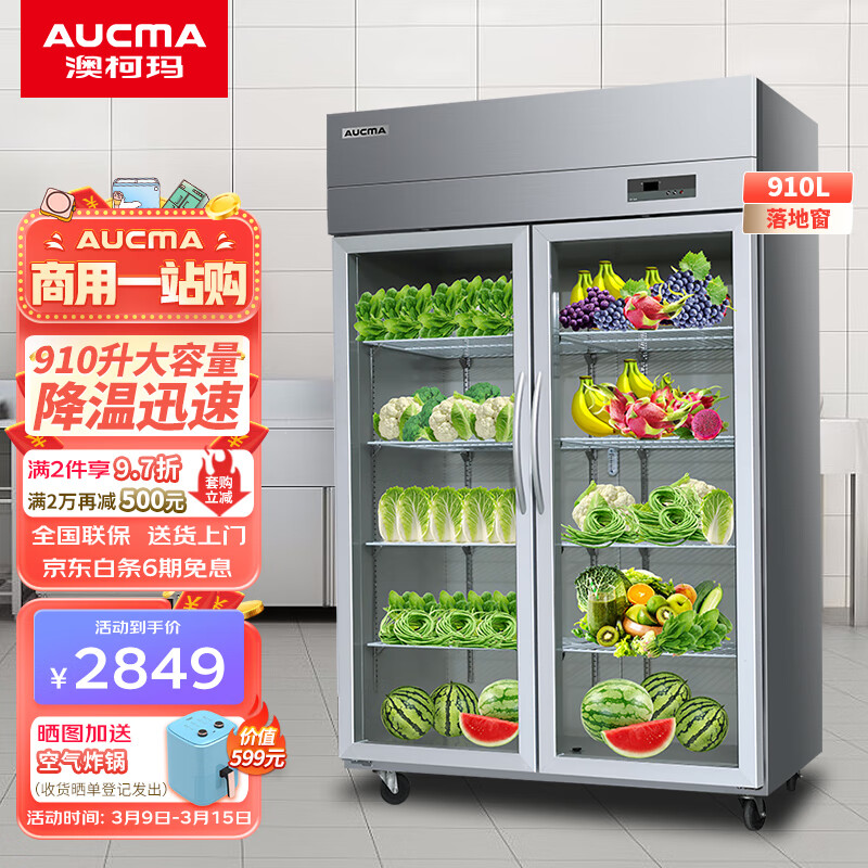 【讨论】澳柯玛VC-910AJ冷藏冰柜评测：超市饭店水果蔬菜怎么样？插图