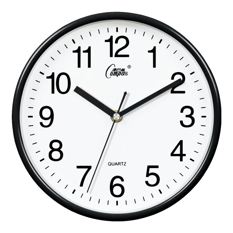 ���ڲ���������˿��Compas�����ӿ����ӱ���ǽ��Լ����ʱ��ʯӢ���ִ�ʱ�� 3018 ��ɫ 23cm