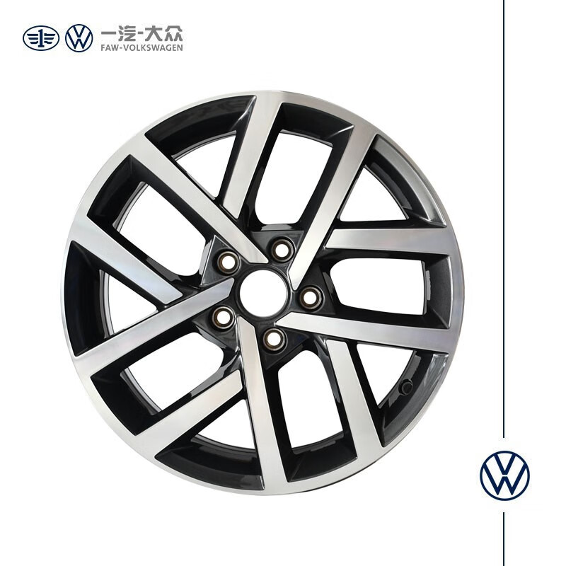 一汽大众（Volkswagen）原厂铝合金轮毂高尔夫7/7.5 Rline原装轮毂17寸运动款旗舰版 17寸轮毂 高尔夫7.5豪华旗舰版怎么看?