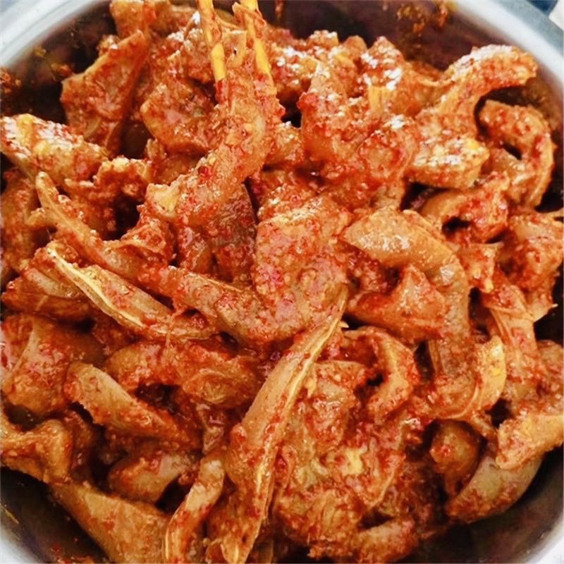 腌酸肉猪头肉云南特产临沧耿傣族酸肉小吃猪耳朵下饭菜 傣味腌酸肉
