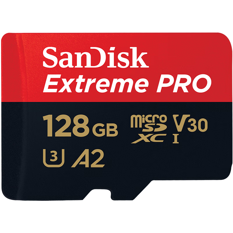闪迪（SanDisk）128GB TF（MicroSD）存储卡U3 C10 V30 A2 4K 至尊超极速移动版内存卡 提速升级 读速200 139元