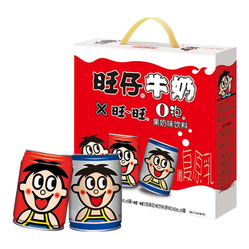 WANGWANG ����O��ţ�� ��װ��ζ������ 245ml 12�� 46.9Ԫ