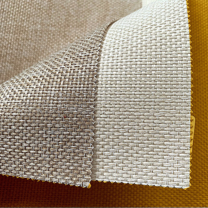 澳颜莱藤编墙纸 日式草编亚麻墙布无缝全屋感新中式客厅卧室加厚粗麻