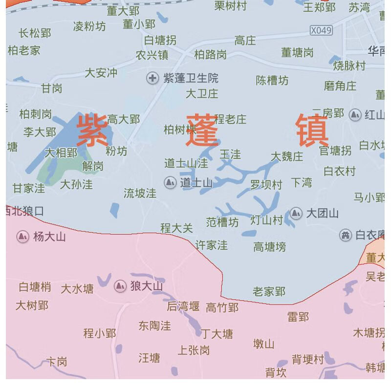 新款合肥市肥西县地图办公室装饰画墙贴可定制各市县区贴挂图 地图 1.