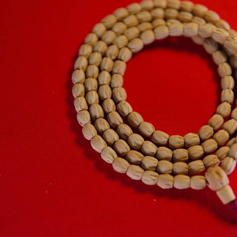 顶盈 热振寺百香籽108菩提子 文玩念珠原皮手串 顺柏手捻男女手链