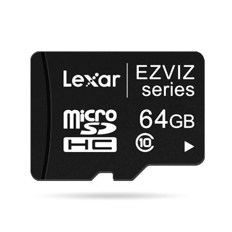 萤石（EZVIZ）视频监控 摄像头 专用Micro SD存储卡TF卡 64GB Class10