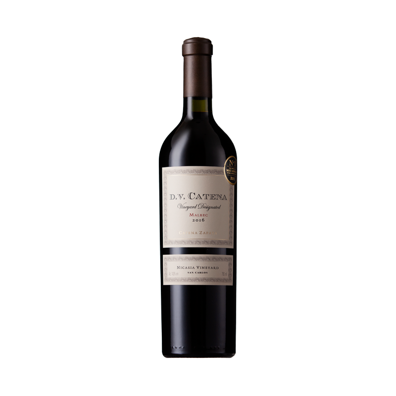 卡帝娜阿根廷红酒原瓶进口门多萨卡氏家族 尼卡西亚园马贝克干红葡萄酒