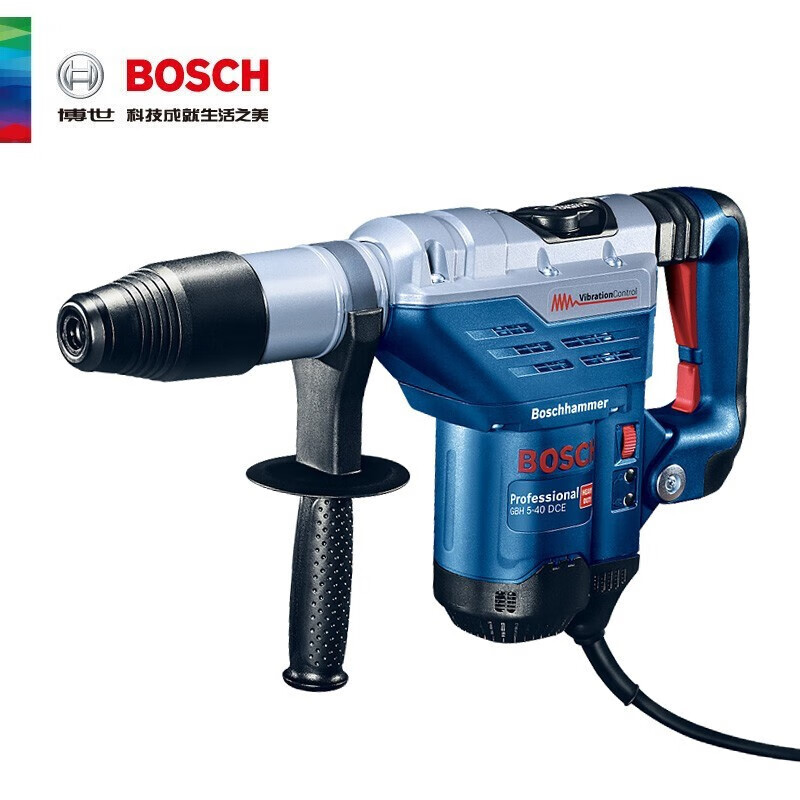 博世bosch电锤gbh5-40dce 冲击多功能带凿削锤钻 (五坑电锤gbh5-40dce