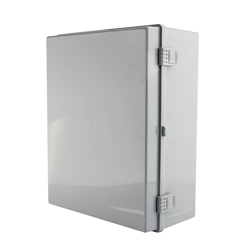 迎欣（yingxin）戶(hù)外防水配電箱塑料明裝防水箱電表箱室外監控箱強弱電箱盒控制箱 500*400*200灰蓋帶底板