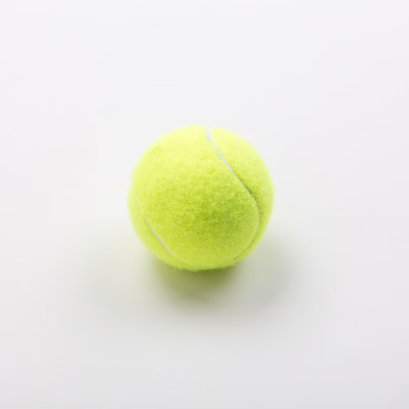 单人网球带线网球弹力绳压力底座耐打网球健身器材新手训练网球拍 不带线网球(2个)