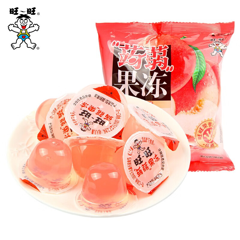 旺旺旺旺蒟蒻果冻200g休闲零食多种混合口味果汁果冻儿童零食休闲食品
