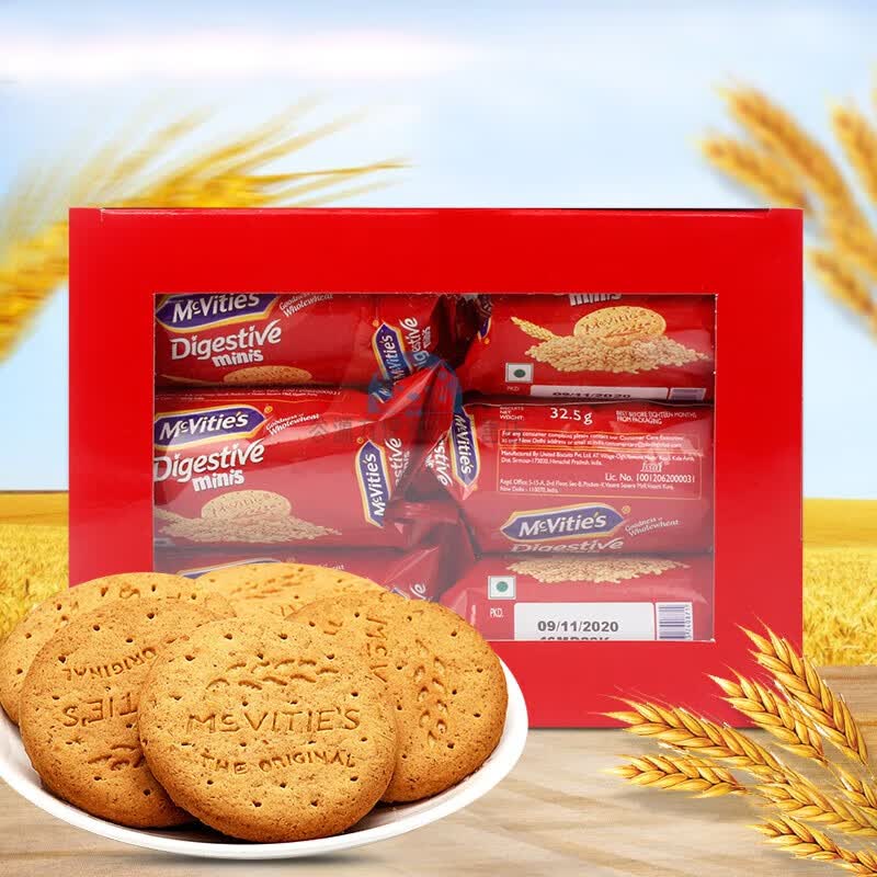 麦维他(mcvitie's)英国进口mcvities麦维他消化饼干digest 390g