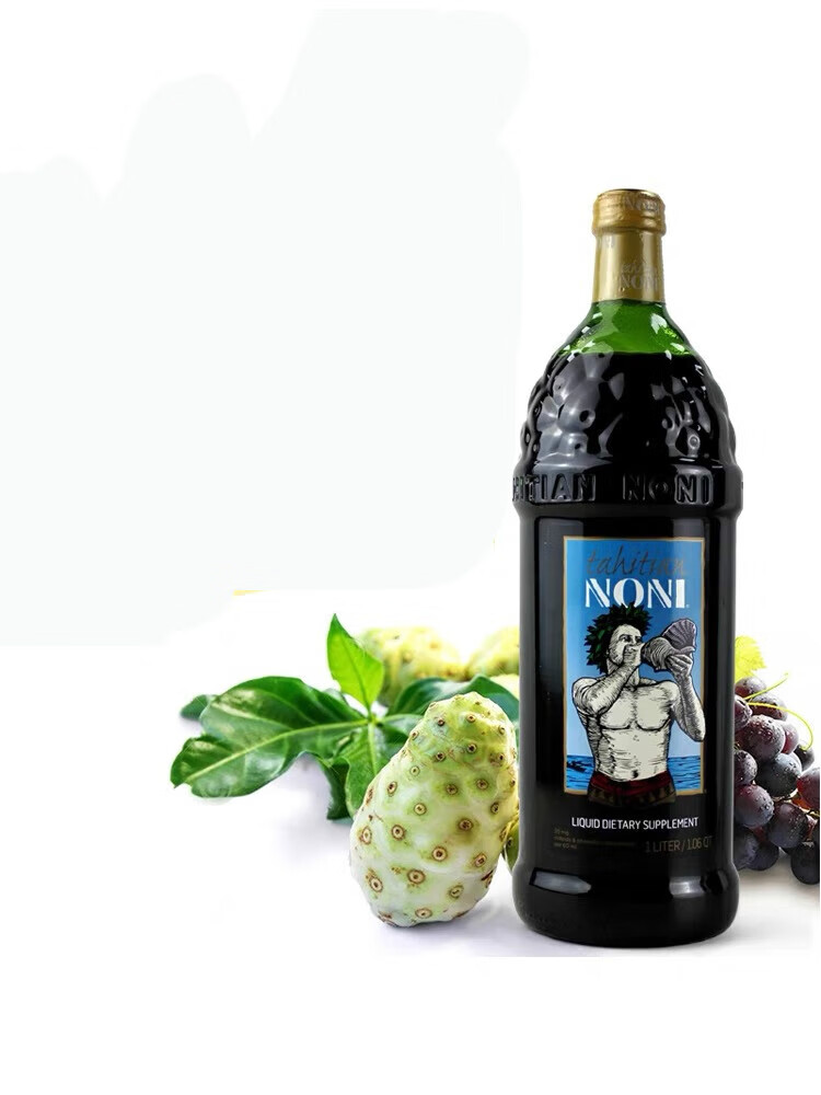 4支装 美国原装进口大溪地诺丽果汁加蓝莓果汁ni酵素 i酵素