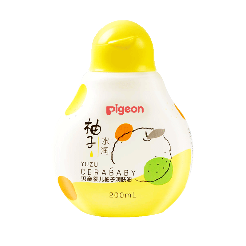 Pigeon 贝亲 柚子系列 水润柚子婴儿润肤油 200ml