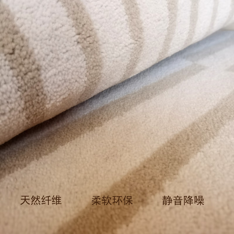 地毯定制进口羊毛地毯奶油风客厅大宅高级书房床前接待好打理防火 宫廷绿 100cm*100cm 1件 定制