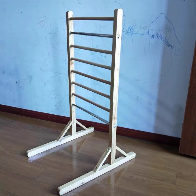 儿童实木梯椅梯背架感统平衡站立康复训练上肢肌力攀爬阶梯训练架 梯