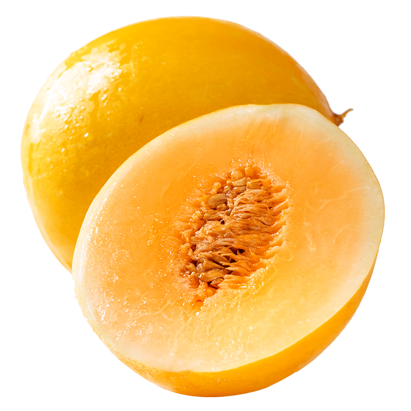 沙漠甜瓜 金红宝蜜瓜  净重8-9斤3-4个