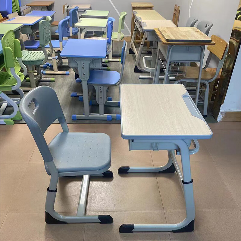 竹致简 zhizhijian学校高中小学生教室课桌椅学习桌书桌写字桌补习