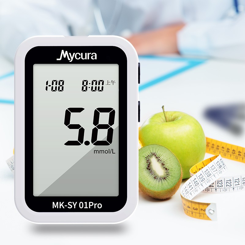 民康mycura血糖仪免条码医用级老人家用 精准测血糖试纸糖尿病血糖