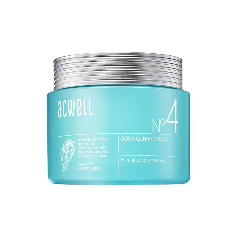 艾珂薇新款韩国acwell艾珂薇n4面霜补水保湿清爽不油腻敏感肌舒缓修护