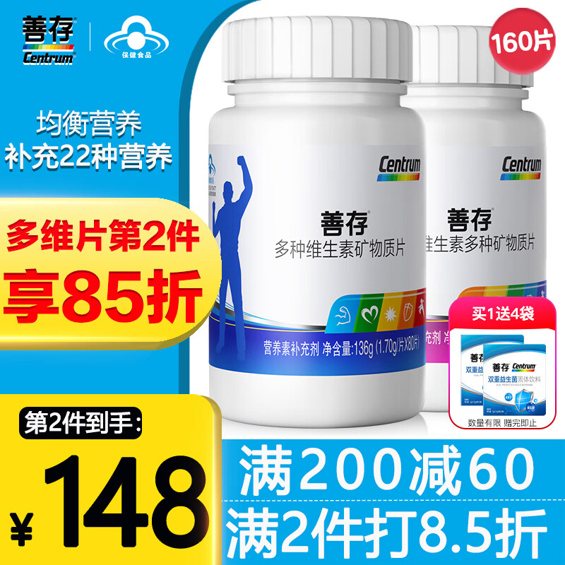善存品牌复合维生素B保健品价格走势,让身体健康再添信心
