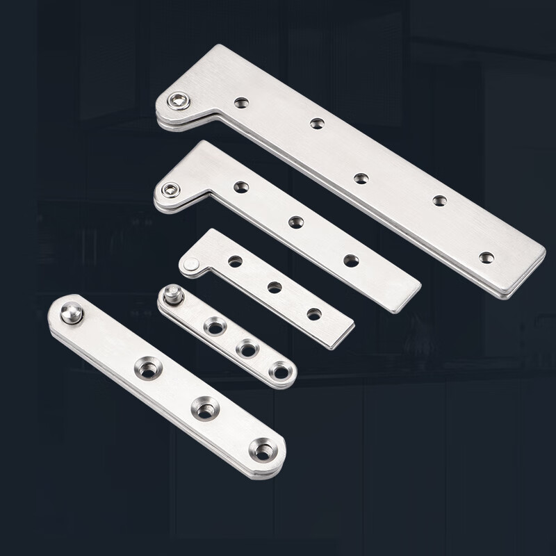 找钢巴巴鸡嘴铰链合页天地轴上下转轴柜门一字隐形门风水镜五金配件